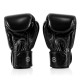 Боксерские варежки Fairtex BGV1-ONE (натуральная кожа) Black 10 унций (бинты в комплекте)