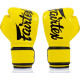 Боксерские перчатки Fairtex BGV14 Yellow 12 унций (бинты в комплекте)