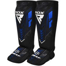 Захист для гомілок та стоп RDX NEOPRENE SHIN INSTEP IMMAF-1-BLUE-XL