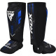 Захист для гомілок та стоп RDX NEOPRENE SHIN INSTEP IMMAF-1-BLUE-S