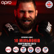 Капа OPRO Gold UFC взрослая (возраст 11+) Red/Silver (art.102516002)
