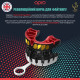 Капа OPRO Gold доросла (вік 11+) JAWS Black/Red (art.102504011)