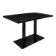 Стільниця для столу Topalit Black 0407 1100х700 (Топаліт 110х70)