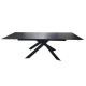 Gracio Lofty Black стіл розкладна кераміка 160-240 см