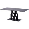 Etna Lofty Black стол обеденный керамика 180x90 см
