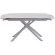 Palermo White Marble стіл розкладна кераміка 140-200 см