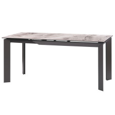 Vermont Light Grey стол керамический 120-170 см