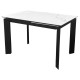 Vermont Staturario/black стіл керамічний 120-170 см