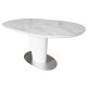Oval Matt Staturario стіл розкладна кераміка 120-150 см