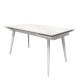 Hugo Carrara White стол раскладная керамика 140-200 см