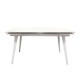 Hugo Carrara White стіл розкладна кераміка 140-200 см
