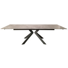 Swank Light Grey стол обеденный керамика 180-260 см