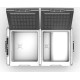 Компрессорный автохолодильник Alpicool TW75. Двухкамерный. Охлаждение –20 ℃. Питание – 12, 24, 220 вольт.