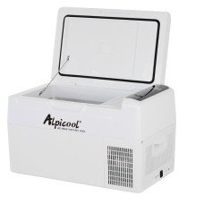 Компресорний автохолодильник Alpicool C22 (22 літри). Охолодження -20 ℃. Живлення 12, 24, 220 вольт.