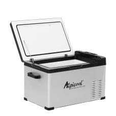 Компресорний автохолодильник Alpicool C30 (30 л). Охолодження -20 ℃. Живлення 12, 24, 220 вольт.
