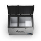 Компресорний автохолодильник Alpicool BCD125. Двокамерний. Охолодження -20 ℃. Харчування - 12, 24, 220 вольт.
