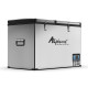 Компрессорный автохолодильник Alpicool BCD125. Двухкамерный. Охлаждение –20 ℃. Питание – 12, 24, 220 вольт.