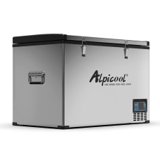 Компресорний автохолодильник Alpicool BD135. Охолодження -20 ℃. Харчування - 12, 24, 220 вольт.