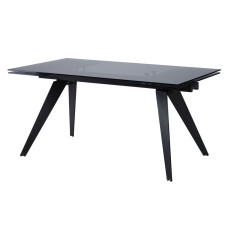 Glassy Keen стол раскладной черный 160-240 см