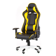 Геймерское кресло ExtremeRace black/yellow (E4756)