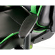 Геймерское кресло ExtremeRace black/green (E5623)