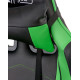 Геймерське крісло ExtremeRace black/green (E5623)