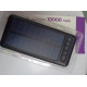 Повербанк Setty solar 10000 mAh + солнечная батарея черный