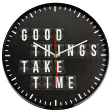 Настенные часы Technoline 775485 Good Things Take Time (775485)