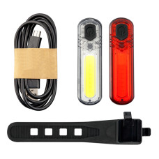 Комплект велосипедных фонарей Mactronic Duo Slim (60/18 Lm) USB Rechargeable (ABS0031)