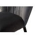 Полубарный стул B-126 серый вельвет