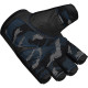 Рукавички для фітнесу RDX T2 Half Blue PLUS-XL