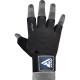 Рукавички для фітнесу RDX T2 Half Blue PLUS-XL