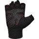 Рукавички для фітнесу RDX W1 HALF RED PLUS-L