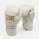 Боксерские перчатки Leone GN059W White/Gold 10 унций (капу в комплекте)