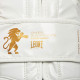 Боксерские перчатки Leone GN059W White/Gold 10 унций (капу в комплекте)