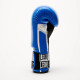 Боксерские перчатки Leone GN208 ICONIC Blue 10 унций (бинты 4 м. в комплекте)