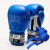 Боксерские перчатки Leone GN208 ICONIC Blue 10 унций (бинты 4 м. в комплекте)