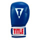 Боксерські рукавиці TITLE Classic Pro Style 3.0 Blue/White 14 oz (капа в комплекті)