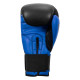 Боксерські рукавиці TITLE Boxing Dynamic Strike Black/Blue 14 oz (бинти 4м. у комплекті)