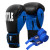 Боксерские перчатки TITLE Boxing Dynamic Strike Black/Blue 12 oz (бинты 4м. в комплекте)