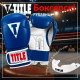 Боксерські рукавиці TITLE Classic Pro Style 3.0 Blue/White 14 oz (капа в комплекті)