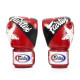 Боксерські рукавиці Fairtex BGV1 Nation Print Red 10 унцій (бинти в комплекті)