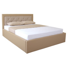 Ліжко IRMA lift 1600x2000 beige з підйомним механізмом бежевий (E2417)