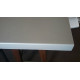 Столешница для стола Topalit Brushed Silver 0107 1100х700 (Тополит 110х70)
