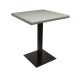 Столешница для стола Topalit Brushed Silver 0107 600х600 (Тополит60х60)