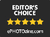 EPHOTOzine Editor's Choice Award